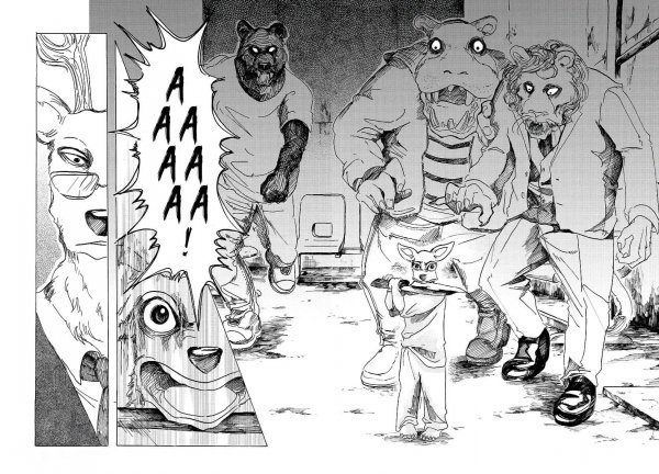 Beastars Джуно и Луис Манга