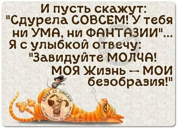 Афоризмы про жизнь прикольные
