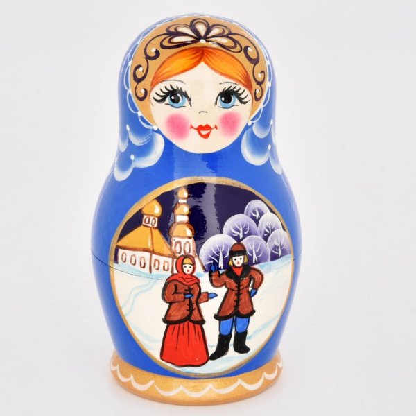 Матрешка иллюстрация