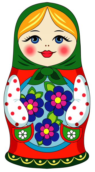 Семеновская Матрешка вектор