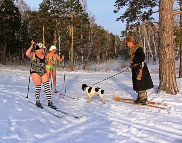 Веселые лыжи