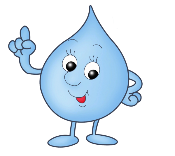 Веселая капля воды