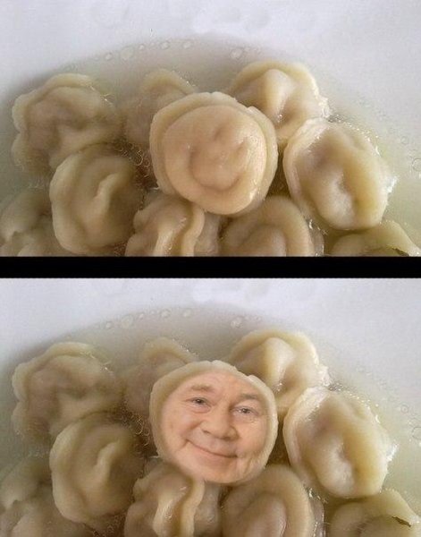Пельмень с глазками