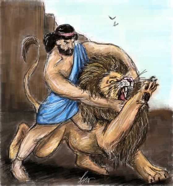 Первый подвиг: немейский Лев