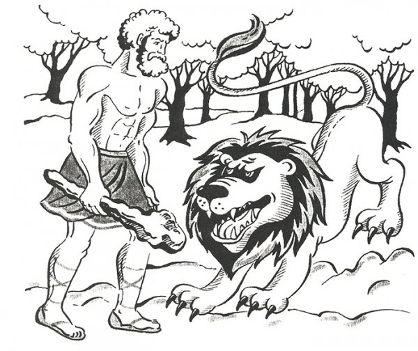 Мифы древней Греции немейский Лев