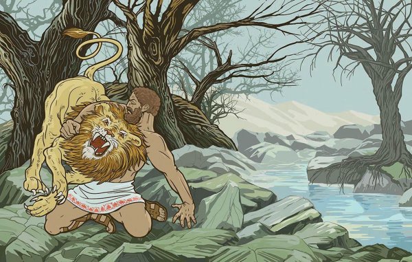Первый подвиг: немейский Лев