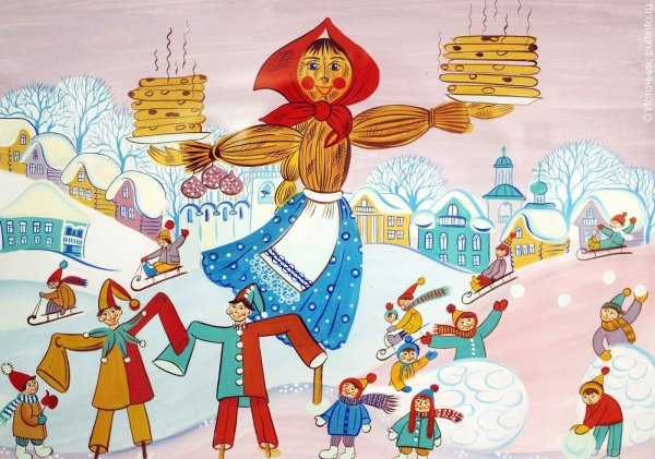 Масленица картинки для детей