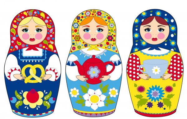 Матрешка для малышей