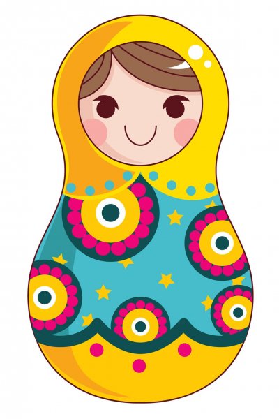 Матрешка рисунок