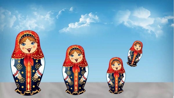 Веселые матрешки