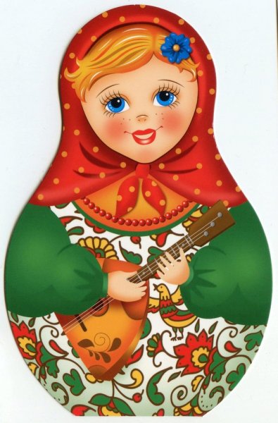 Балалайка "Матрешка"