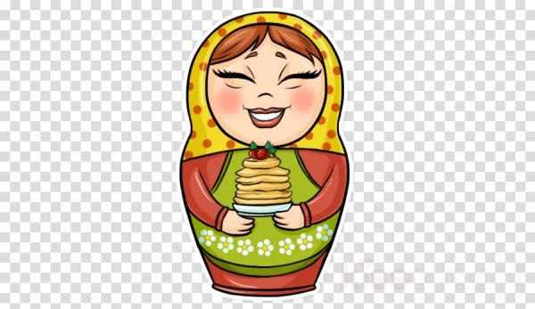 Матрешка с блинами