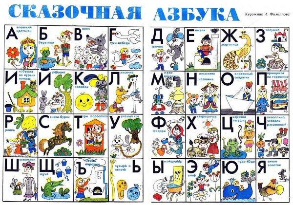 Азбука в сказках