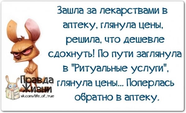 Смешные цитаты про жизнь