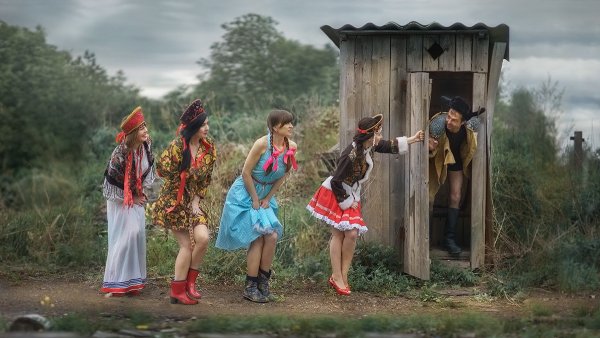 Деревенские приколы