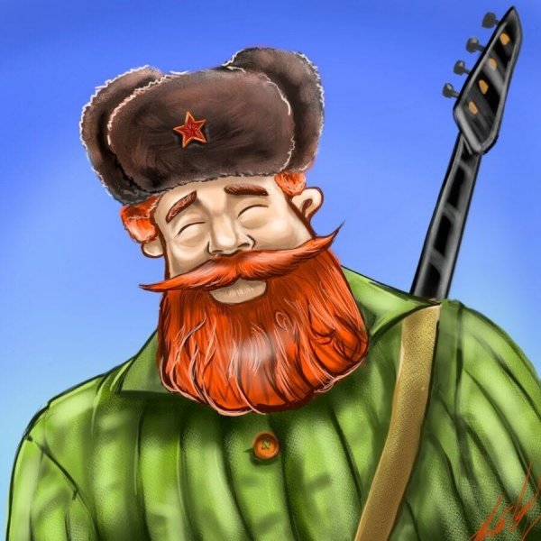 Партизан с бородой