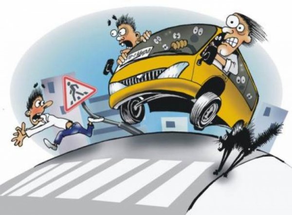 Карикатуры на автомобилистов