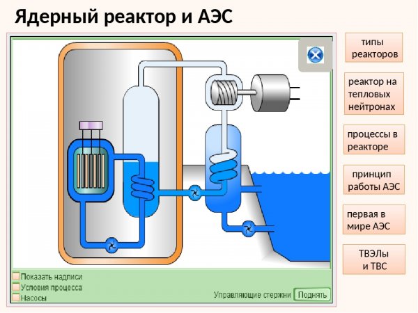 Реактор ВВЭР 1000 внутри