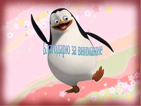 Конец презентации