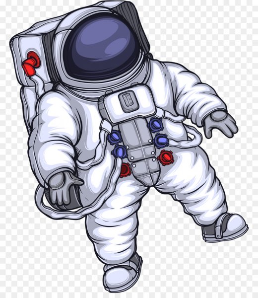 Космонавт мультяшный