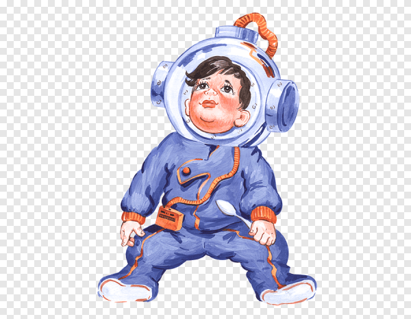 Шарж космонавт