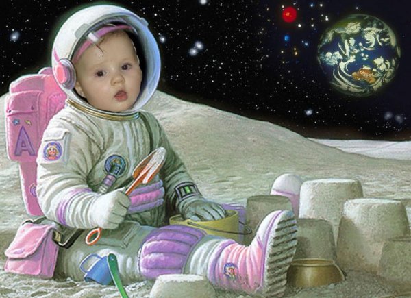 Космос планеты космонавт для детей