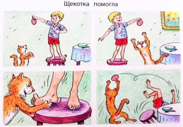 Составление юмористического рассказа по рисунку