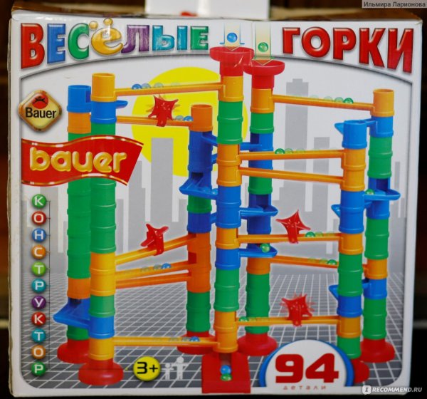 Конструктор Веселые горки 94 детали