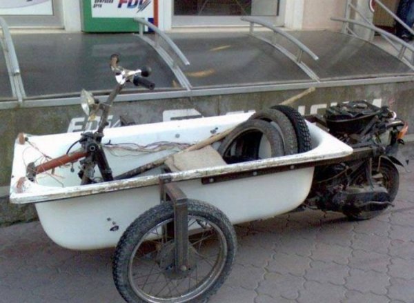 Смешные автомобили самоделки