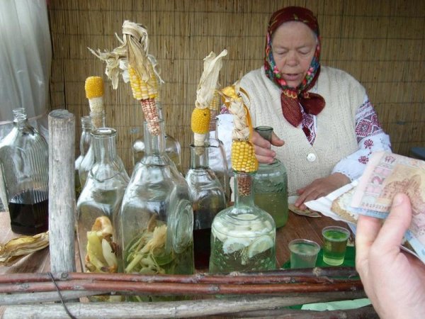 Деревня самогонка