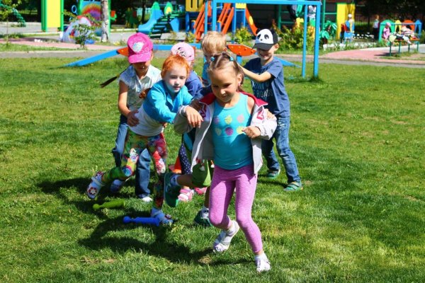 Развлечения для детей на улице