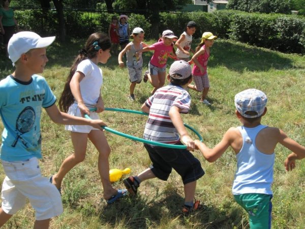 Летние детские игры на свежем воздухе