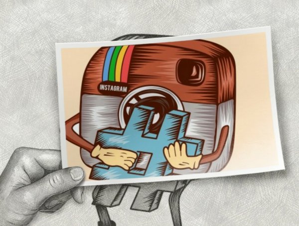Инстаграм иллюстрация