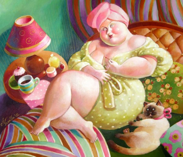 Художница Sarah Jane Szikora