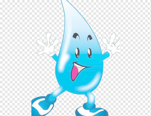 Веселая капля воды