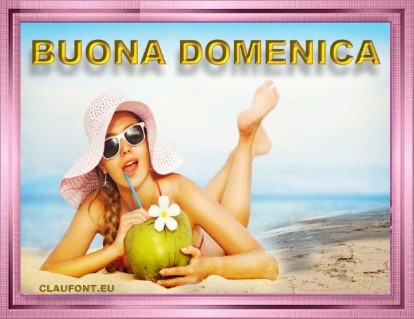 Buona domenica картинки на итальянском языке