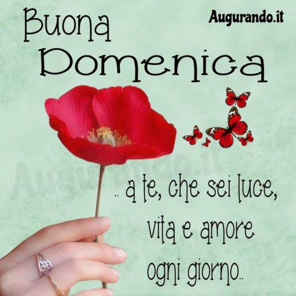 Buona domenica май