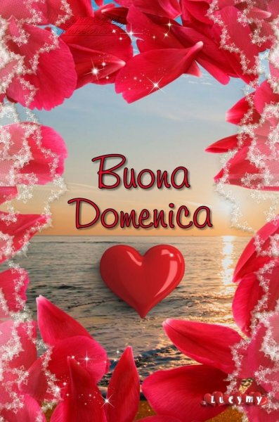 Открытки buona domenica на итальянском
