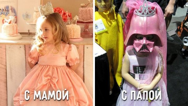 С папой веселее