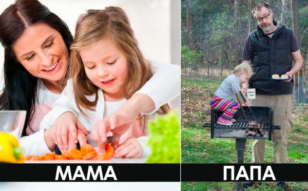 Дети с мамой и папой приколы