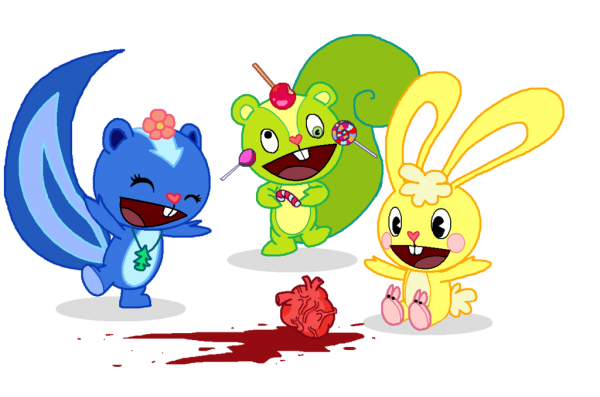 Счастливые Лесные друзья Happy Tree friends