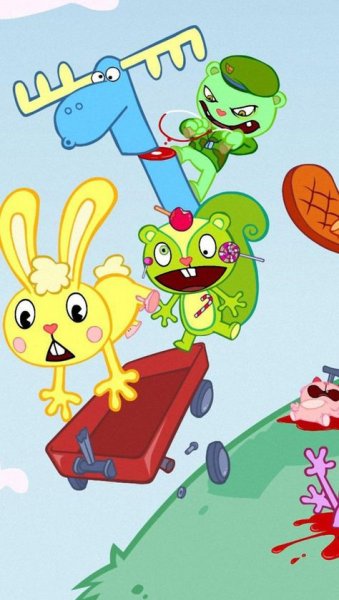 Happy Tree friends мультсериал