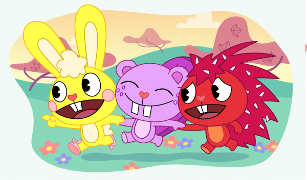 Счастливые Лесные друзья Happy Tree friends