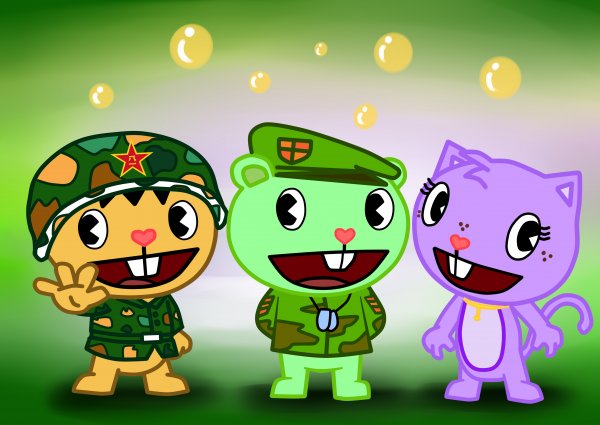 Прапор/Флиппи Happy Tree friends