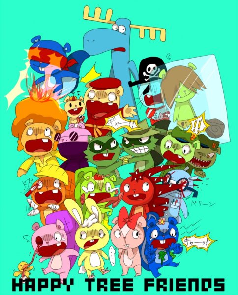 Мультфильм Happy Tree friends