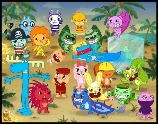 Мультфильм Happy Tree friends