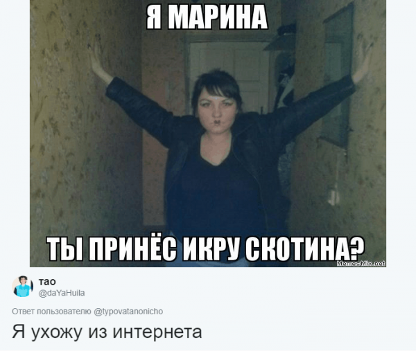 Мемы про Марину