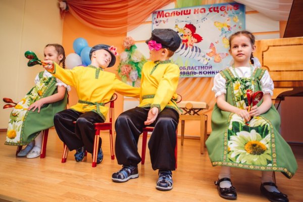 Ансамбль ложкарей в детском саду