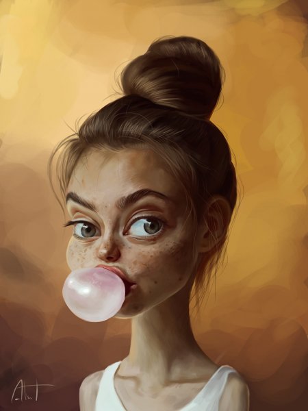 Мультяшные девушки смешные