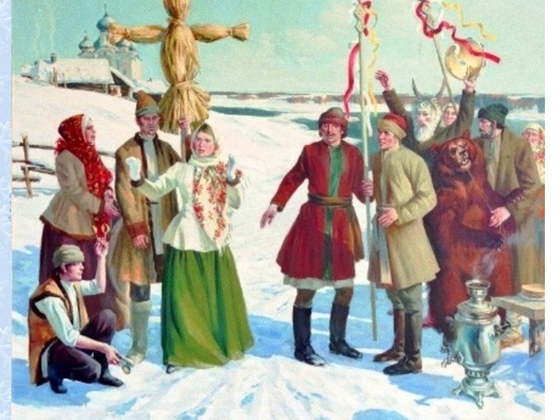Времен и народов главный. Картина "масленичные гуляния 1881 года " Рябушкина Андрея.